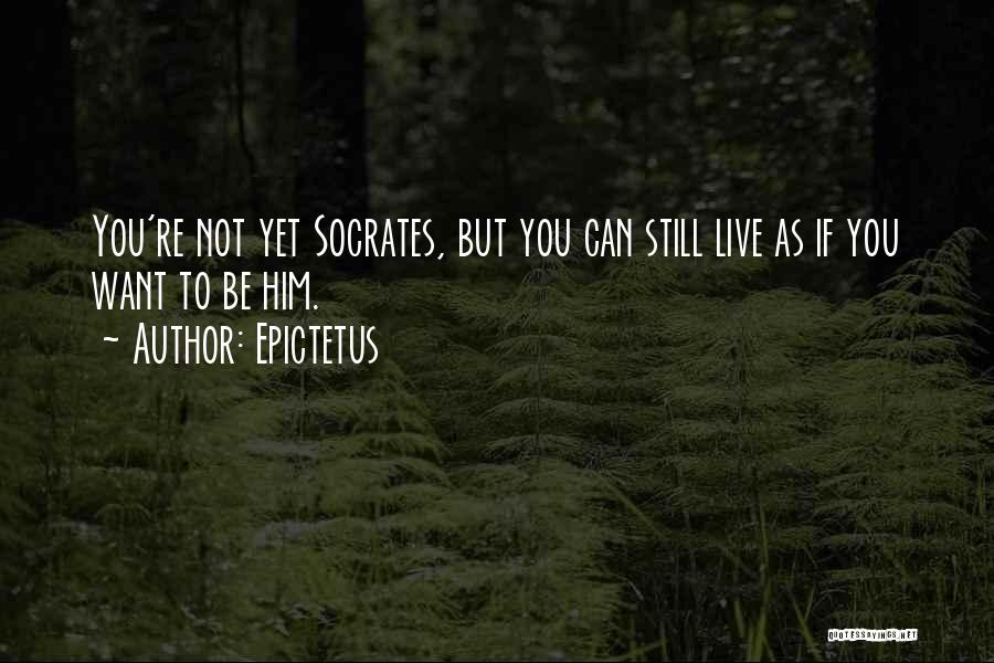 If You Want To Live Quotes By Epictetus