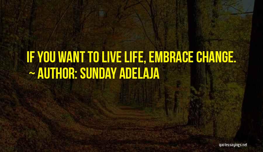 If You Want To Live Quotes By Sunday Adelaja