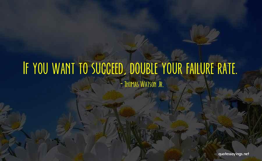 If You Want To Succeed Quotes By Thomas Watson Jr.