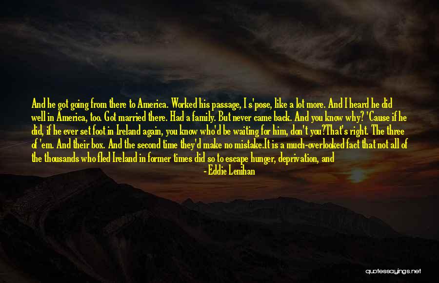 If You Were Here Quotes By Eddie Lenihan