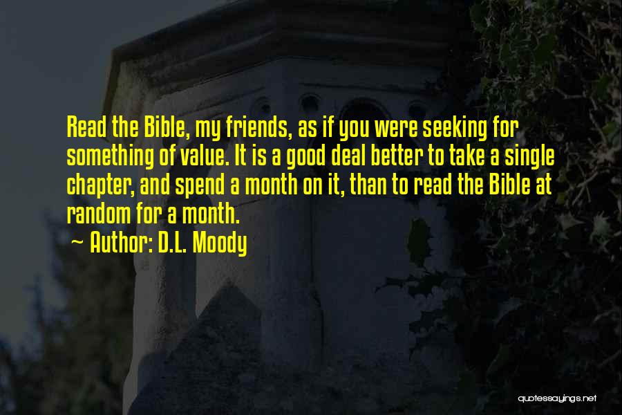 If You Were Single Quotes By D.L. Moody