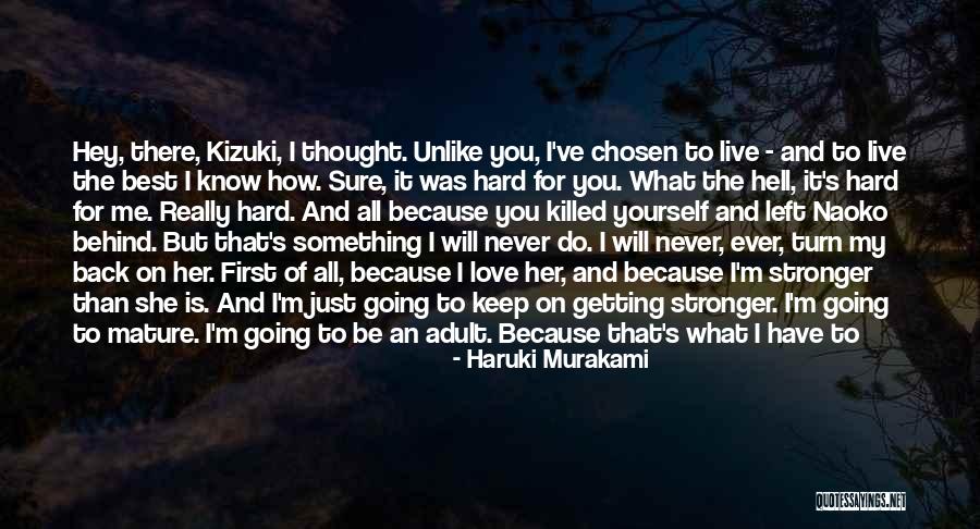 If You Will Love Me Quotes By Haruki Murakami