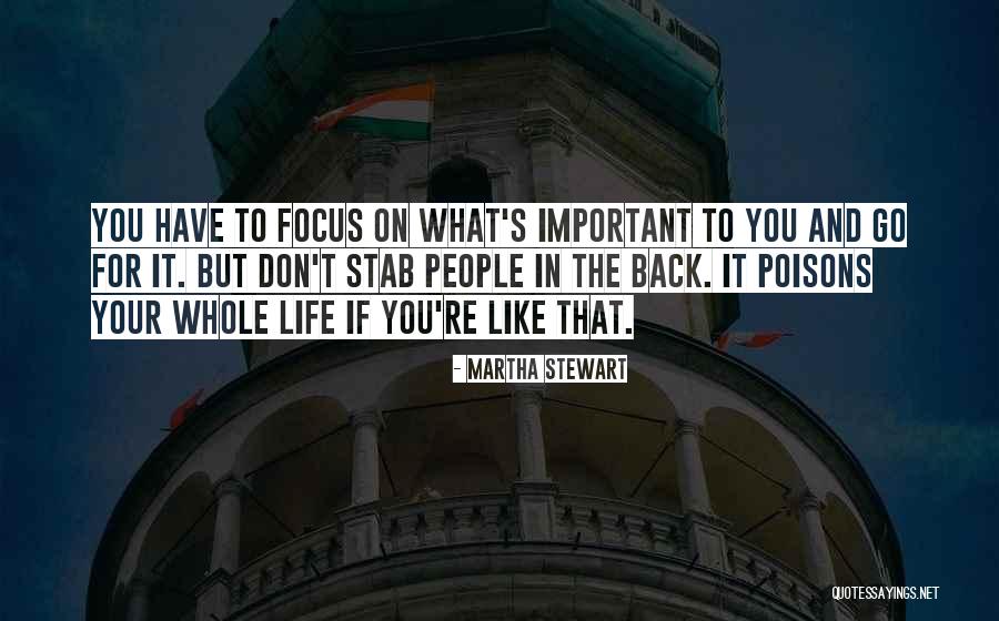 If You're Important Quotes By Martha Stewart