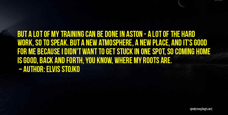 If You're Stuck In The Past Quotes By Elvis Stojko