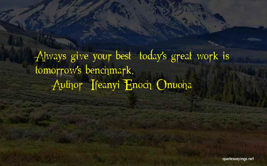 Ifeanyi Enoch Onuoha Quotes 287125