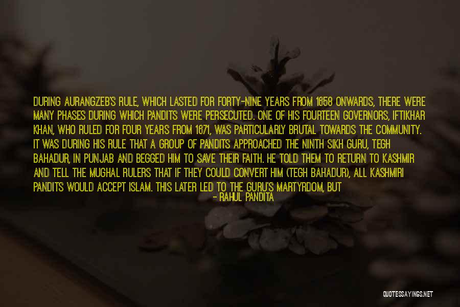 Iftikhar Khan Quotes By Rahul Pandita Iftikhar Khan Quotes By Rahul Pandita