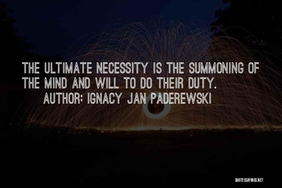 Ignacy Jan Paderewski Quotes 1604590