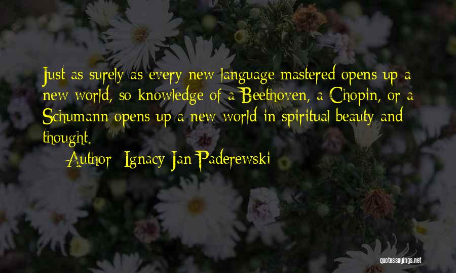 Ignacy Jan Paderewski Quotes 489359