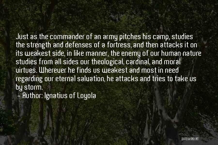 Ignatius Loyola Quotes By Ignatius Of Loyola Ignatius Loyola Quotes By Ignatius Of Loyola