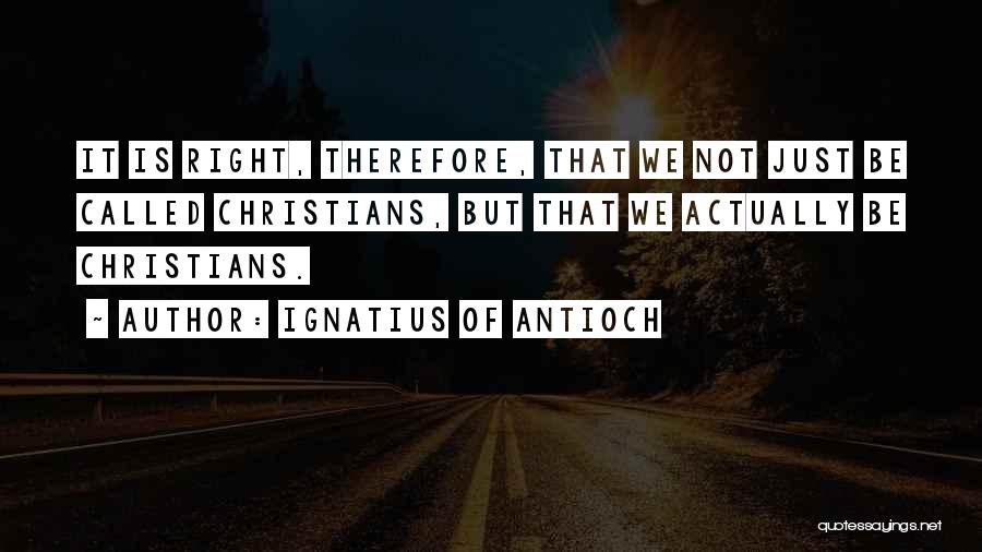 Ignatius Quotes By Ignatius Of Antioch