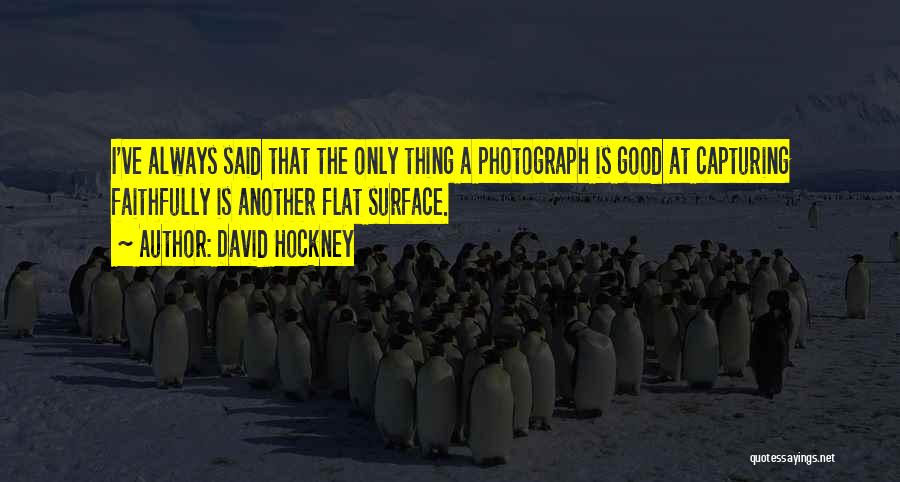 Ignis Stupeo Scientia Quotes By David Hockney