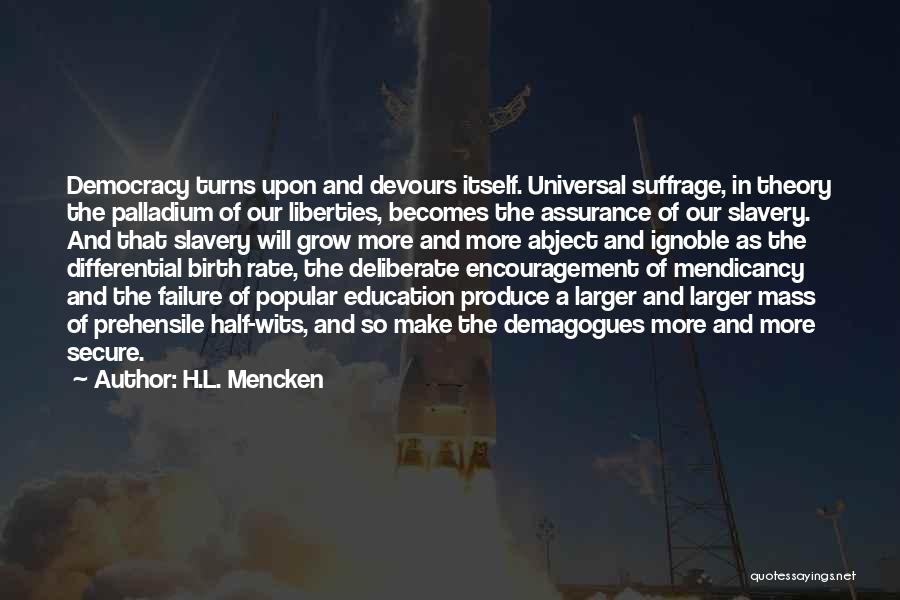 Ignoble Quotes By H.L. Mencken Ignoble Quotes By H.L. Mencken