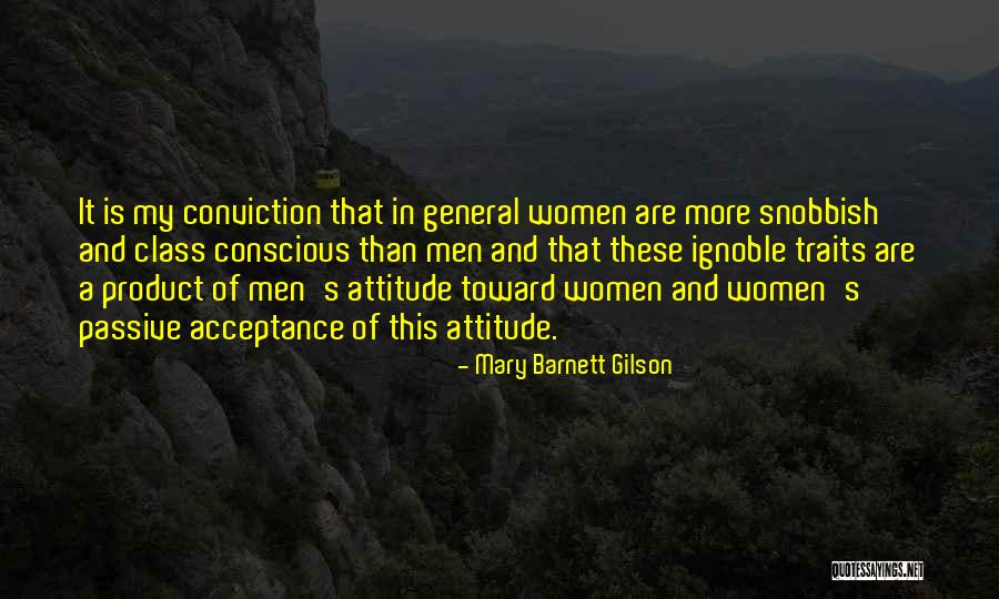 Ignoble Quotes By Mary Barnett Gilson