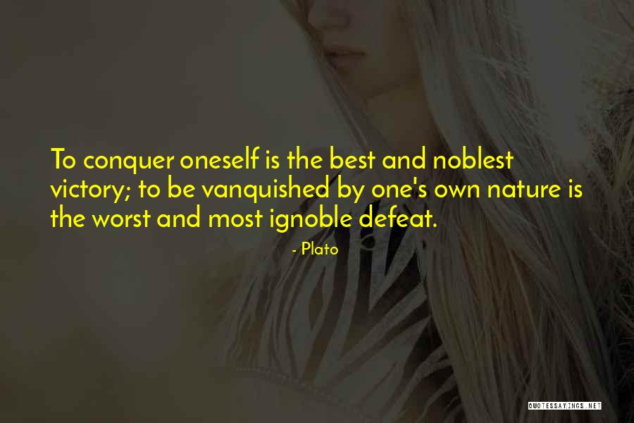 Ignoble Quotes By Plato