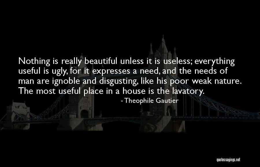 Ignoble Quotes By Theophile Gautier