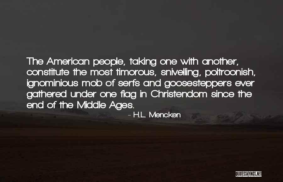 Ignominious Quotes By H.L. Mencken Ignominious Quotes By H.L. Mencken