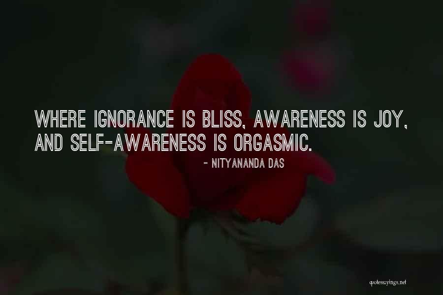 Ignorance And Bliss Quotes By Nityananda Das