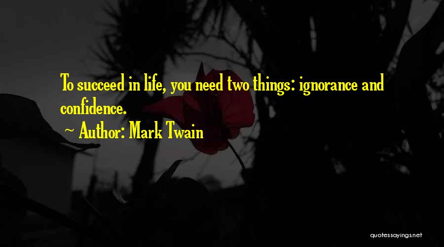 Ignorance And Confidence Quotes By Mark Twain