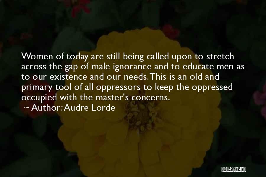 Ignorance And Education Quotes By Audre Lorde