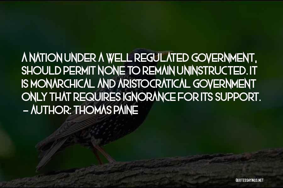 Ignorance And Education Quotes By Thomas Paine