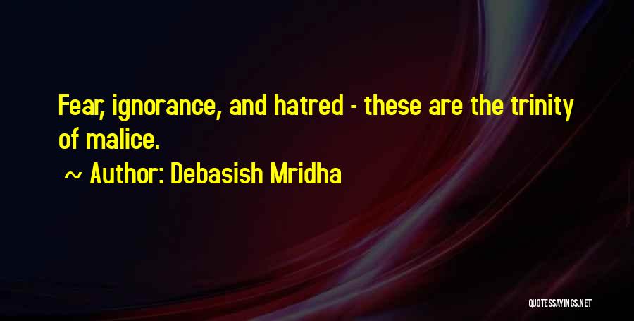 Ignorance And Happiness Quotes By Debasish Mridha