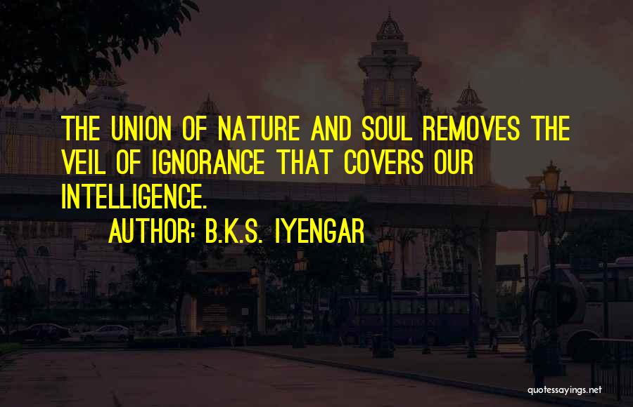 Ignorance And Intelligence Quotes By B.K.S. Iyengar