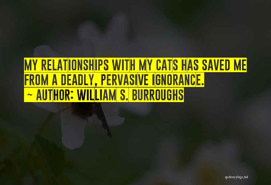Ignorance In Relationships Quotes By William S. Burroughs