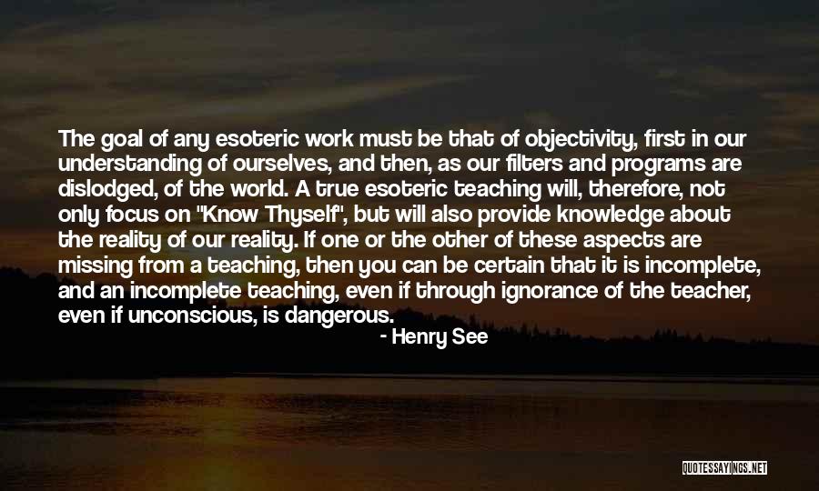 Ignorance Is Dangerous Quotes By Henry See Ignorance Is Dangerous Quotes By Henry See