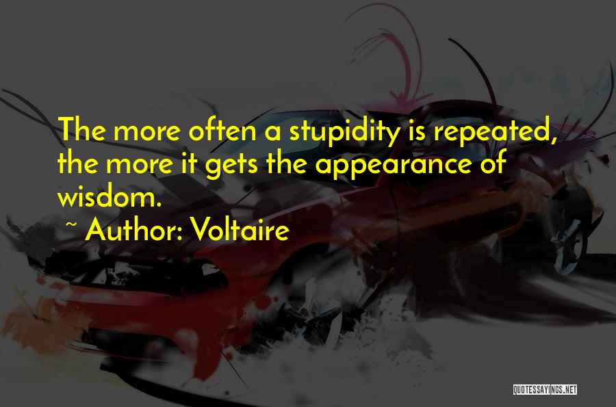 Ignorance Is Stupidity Quotes By Voltaire