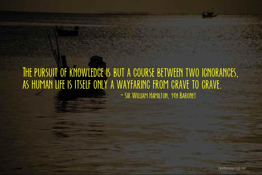 Ignorances Quotes By Sir William Hamilton, 9th Baronet Ignorances Quotes By Sir William Hamilton, 9th Baronet