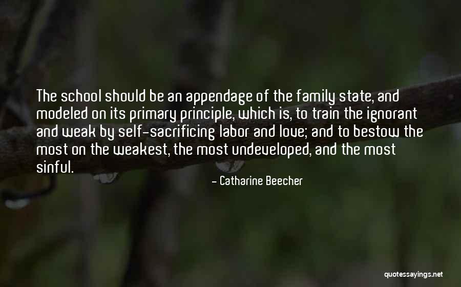 Ignorant Family Quotes By Catharine Beecher