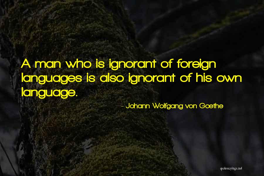 Ignorant Man Quotes By Johann Wolfgang Von Goethe Ignorant Man Quotes By Johann Wolfgang Von Goethe