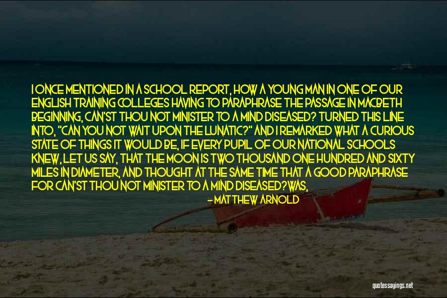 Ignorant Man Quotes By Matthew Arnold Ignorant Man Quotes By Matthew Arnold