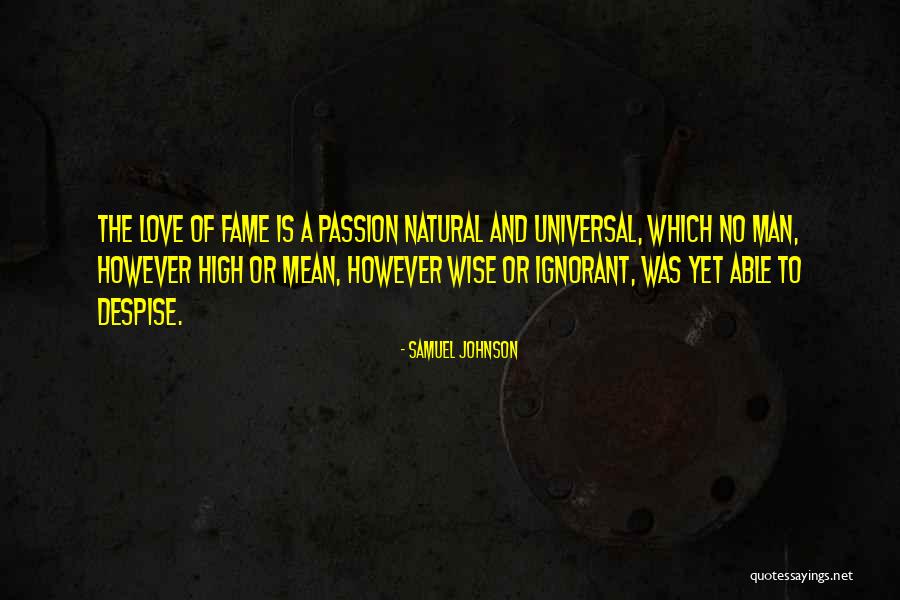 Ignorant Man Quotes By Samuel Johnson Ignorant Man Quotes By Samuel Johnson
