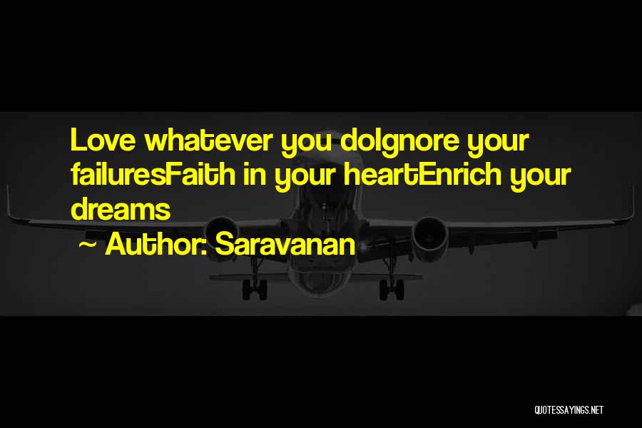 Ignore In Love Quotes By Saravanan