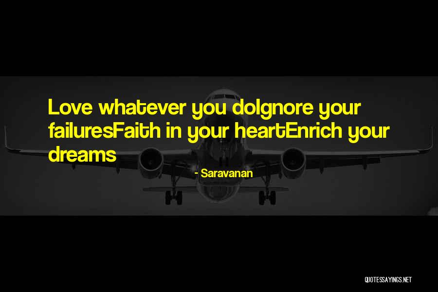 Ignore In Love Quotes By Saravanan