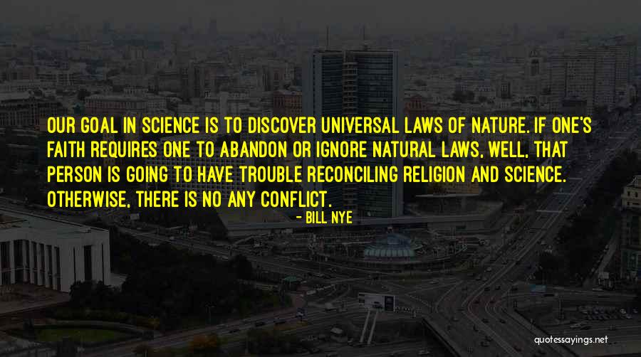 Ignore Quotes By Bill Nye