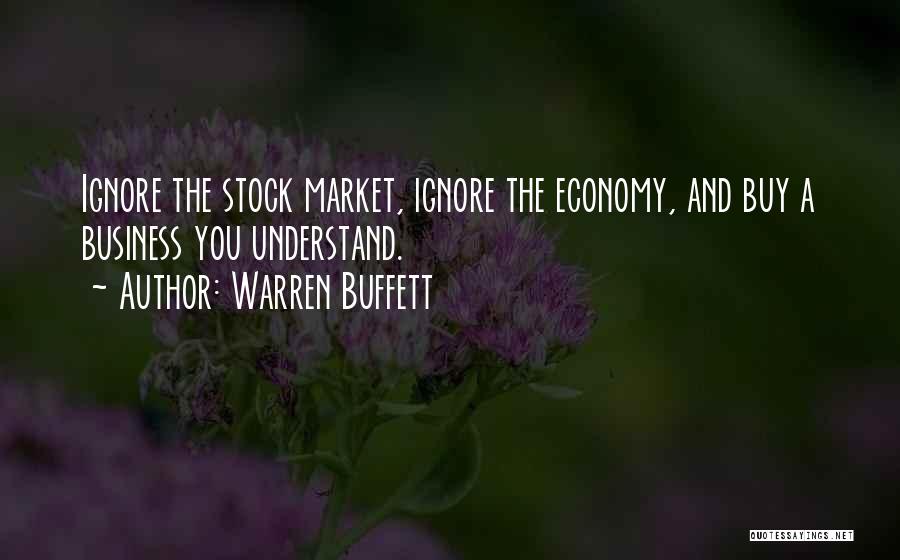 Ignore Quotes By Warren Buffett