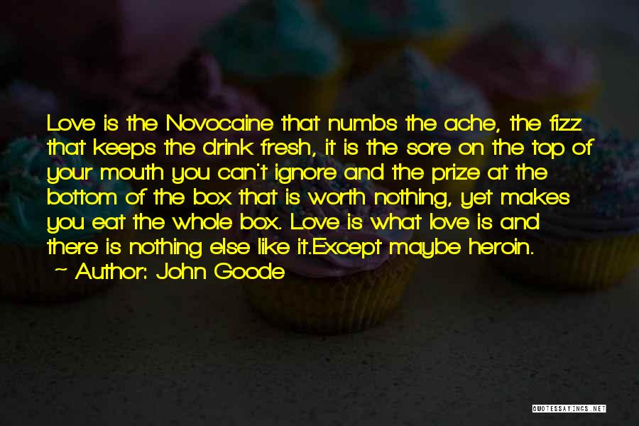 Ignore Your Love Quotes By John Goode