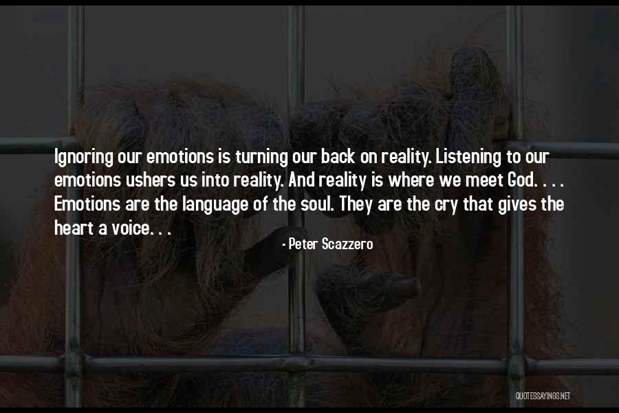 Ignoring Reality Quotes By Peter Scazzero