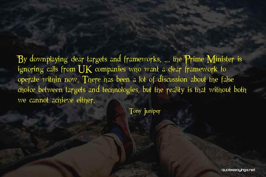 Ignoring Reality Quotes By Tony Juniper