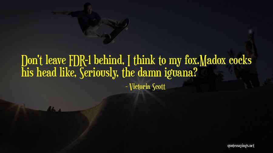 Iguana Quotes By Victoria Scott Iguana Quotes By Victoria Scott
