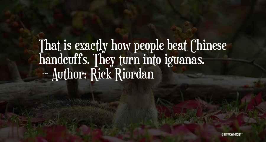 Iguanas Quotes By Rick Riordan