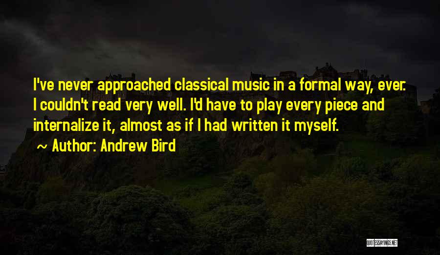 Iguazu Quotes By Andrew Bird