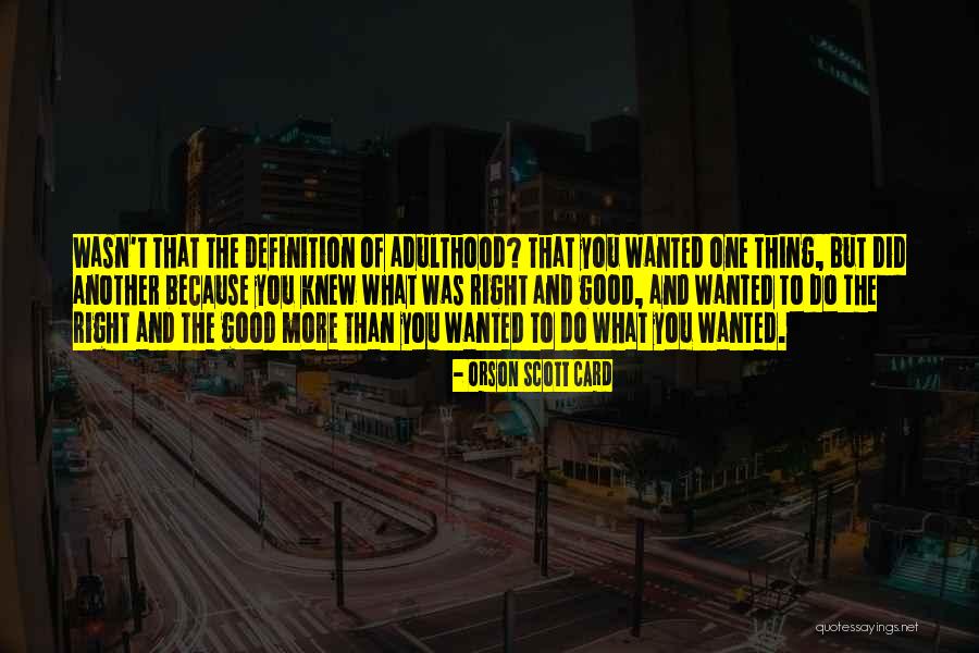 Iibigin Ay Quotes By Orson Scott Card Iibigin Ay Quotes By Orson Scott Card