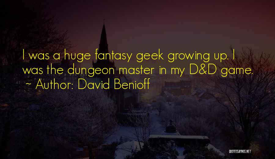 Iimi Nugegoda Quotes By David Benioff