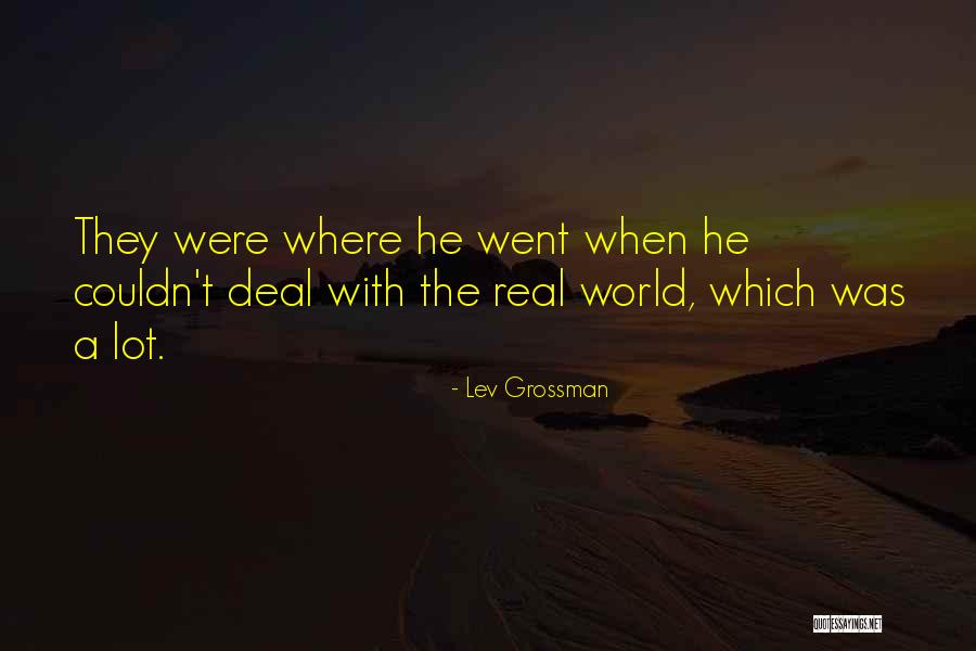 Iinix Quotes By Lev Grossman Iinix Quotes By Lev Grossman