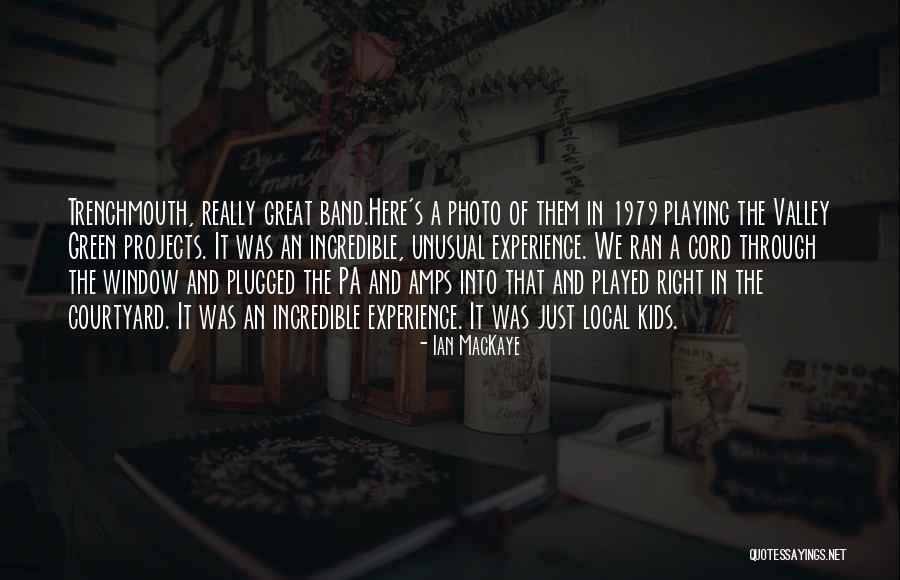Ikeji Inyama Quotes By Ian MacKaye Ikeji Inyama Quotes By Ian MacKaye