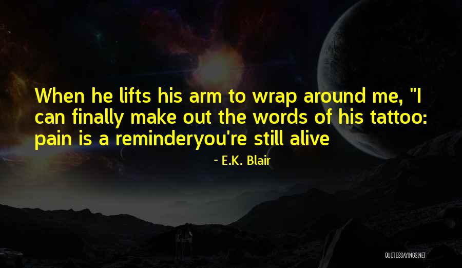 Ilencerco Quotes By E.K. Blair Ilencerco Quotes By E.K. Blair