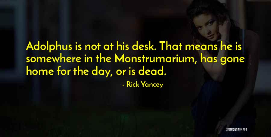 Ilgenfritz Lori Quotes By Rick Yancey Ilgenfritz Lori Quotes By Rick Yancey